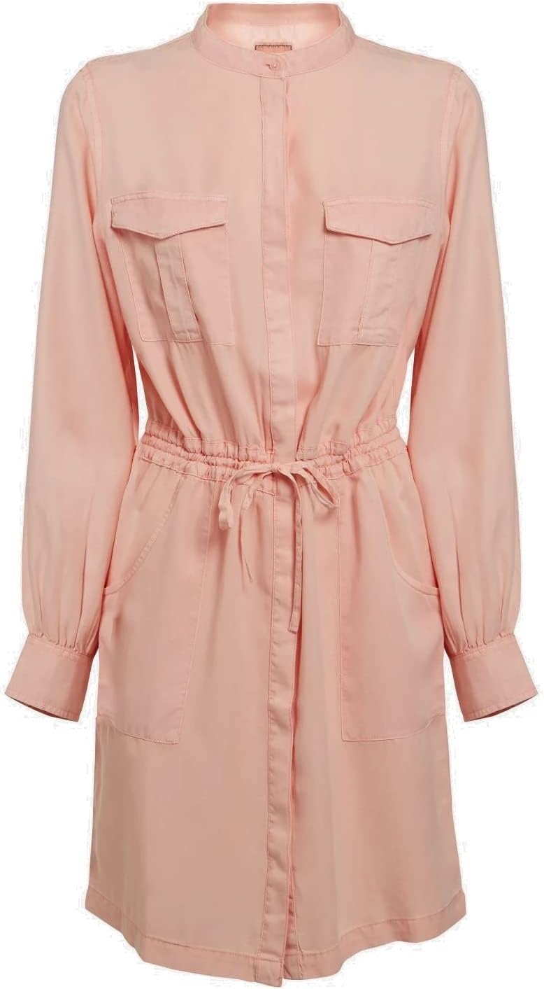 Женское платье-рубашка GUESS с регулируемой талией на пуговицах, Pink
Женское платье-рубашка GUESS с регулируемой талией на пуговицах, Pink