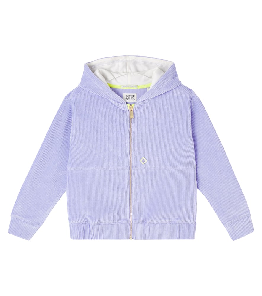 Хлопковая худи на молнии из вельвета Scotch & Soda Kids, Sweet Lavender
Хлопковая худи на молнии из вельвета Scotch & Soda Kids, Sweet Lavender