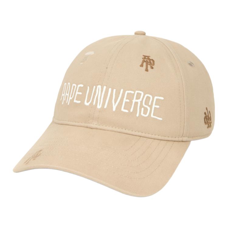 Aape Хлопковая бейсболка унисекс, Beige Yellow BGX 
Aape Хлопковая бейсболка унисекс, Beige Yellow BGX