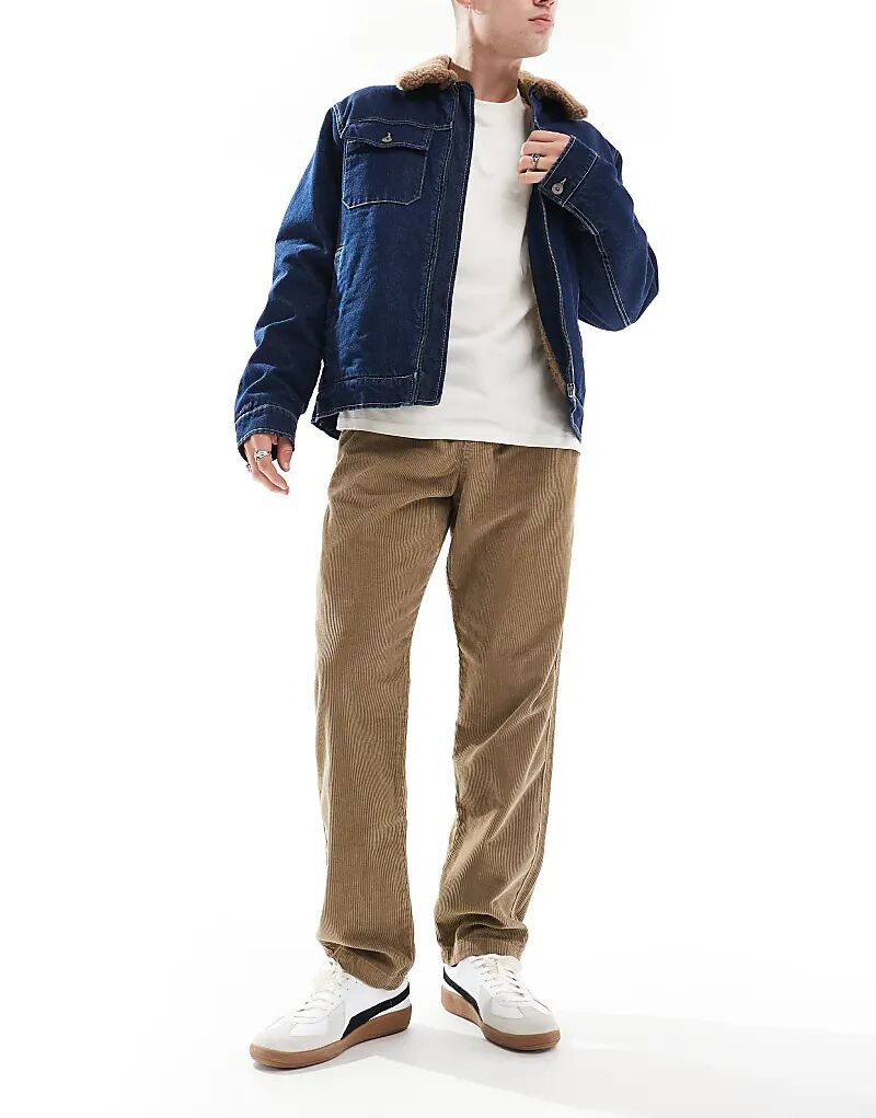 Брюки свободного кроя на шнурке, бежевого цвета Jack & Jones
Брюки свободного кроя на шнурке, бежевого цвета Jack & Jones