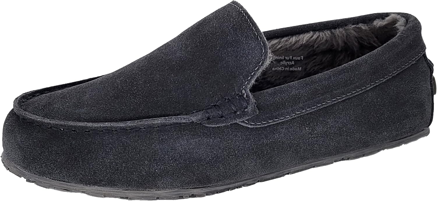 Мужские венецианские тапочки Clarks с пушистым мехом, темно-серый
Мужские венецианские тапочки Clarks с пушистым мехом, темно-серый