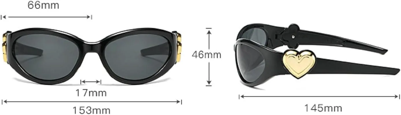 Большие овальные панк-солнцезащитные очки для мужчин и женщин, винтажные панк-солнцезащитные очки 2024 года, очки с защитой от УФ-излучения UV400 Melrose, Black Tea
Большие овальные панк-солнцезащитные очки для мужчин и женщин, винтажные панк-солнцезащитные очки 2024 года, очки с защитой от УФ-излучения UV400 Melrose, Black Tea