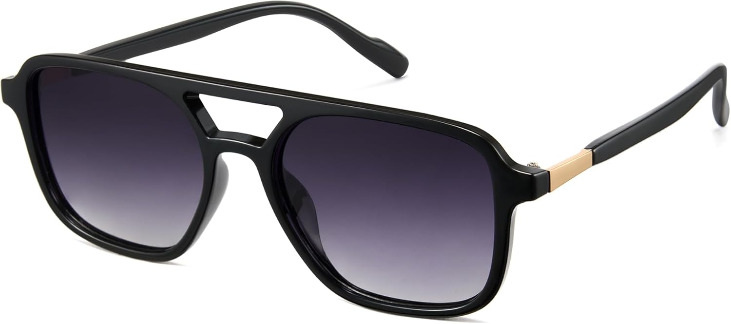 Солнцезащитные очки Cyxus Retro Aviator для женщин в винтажном стиле 70-х годов, поляризованные линзы, защита от УФ-излучения, для пляжа, музыкальных фестивалей, P1215, 02-aviator Sunglasses for Women-gradient Black
Солнцезащитные очки Cyxus Retro Aviator для женщин в винтажном стиле 70-х годов, поляризованные линзы, защита от УФ-излучения, для пляжа, музыкальных фестивалей, P1215, 02-aviator Sunglasses for Women-gradient Black