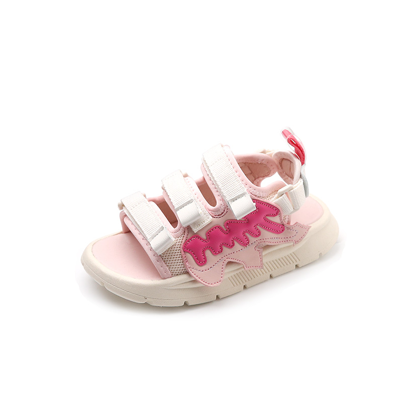 Сандалии детские, противоскользящие, износостойкие, низкие FIRS Kids, розовый 
Сандалии детские, противоскользящие, износостойкие, низкие FIRS Kids, розовый