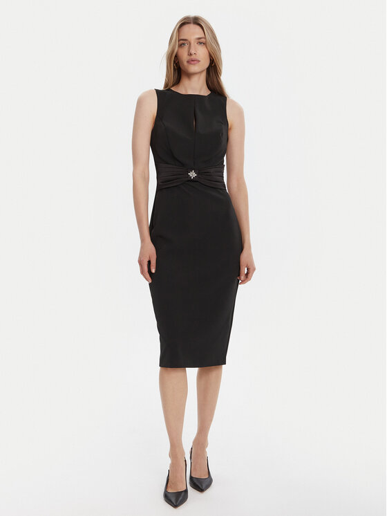 Коктейльное платье slim fit CFC0125073003 Rinascimento, черный
Коктейльное платье slim fit CFC0125073003 Rinascimento, черный