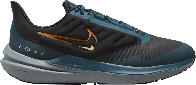 Кроссовки Air Winflo 9 Shield 'Black Deep Jungle', черный
Кроссовки Air Winflo 9 Shield 'Black Deep Jungle', черный