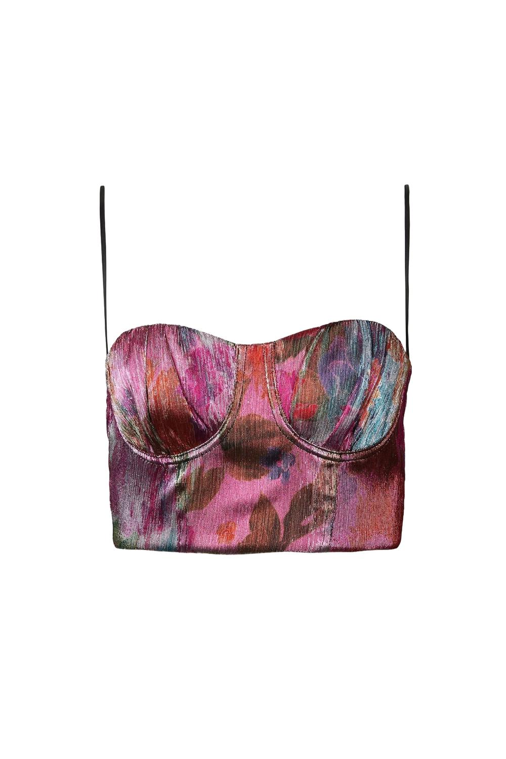 Иридесцентный топ с корсетом из люрекса BEC + BRIDGE, Lurex
Иридесцентный топ с корсетом из люрекса BEC + BRIDGE, Lurex