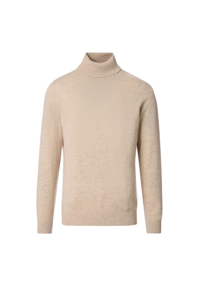Простой свитер с высоким воротом Venti, бежевый
Простой свитер с высоким воротом Venti, бежевый