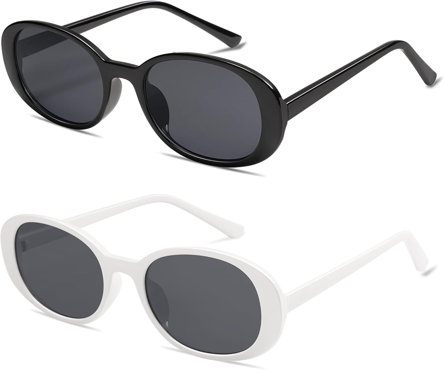 Ретро овальные солнцезащитные очки для женщин и мужчин, модные солнцезащитные очки 2025 года, защита от УФ-излучения UV400 AP3661 Appassal, Small P1 2 Pack Black/Gray&white/Gray
Ретро овальные солнцезащитные очки для женщин и мужчин, модные солнцезащитные очки 2025 года, защита от УФ-излучения UV400 AP3661 Appassal, Small P1 2 Pack Black/Gray&white/Gray