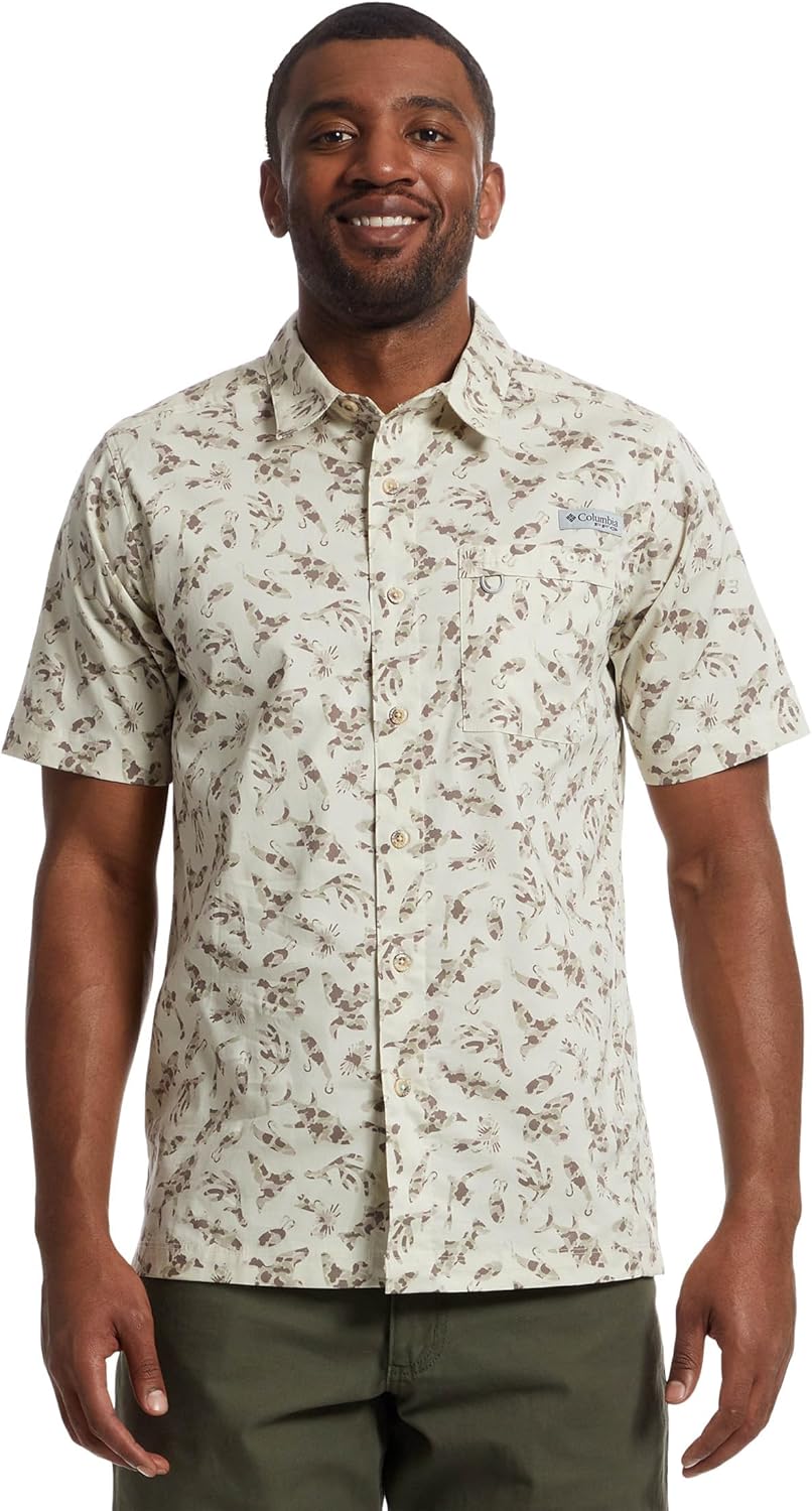 Columbia мужская рубашка Wild Cast Camp, Stone Huntfish
Columbia мужская рубашка Wild Cast Camp, Stone Huntfish