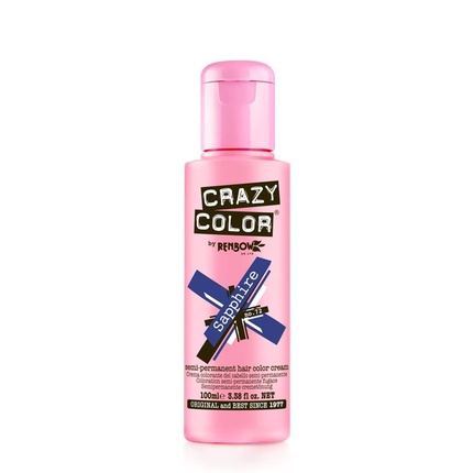 Краска для волос Crazy Color Sapphire - 4x100ml
Краска для волос Crazy Color Sapphire - 4x100ml