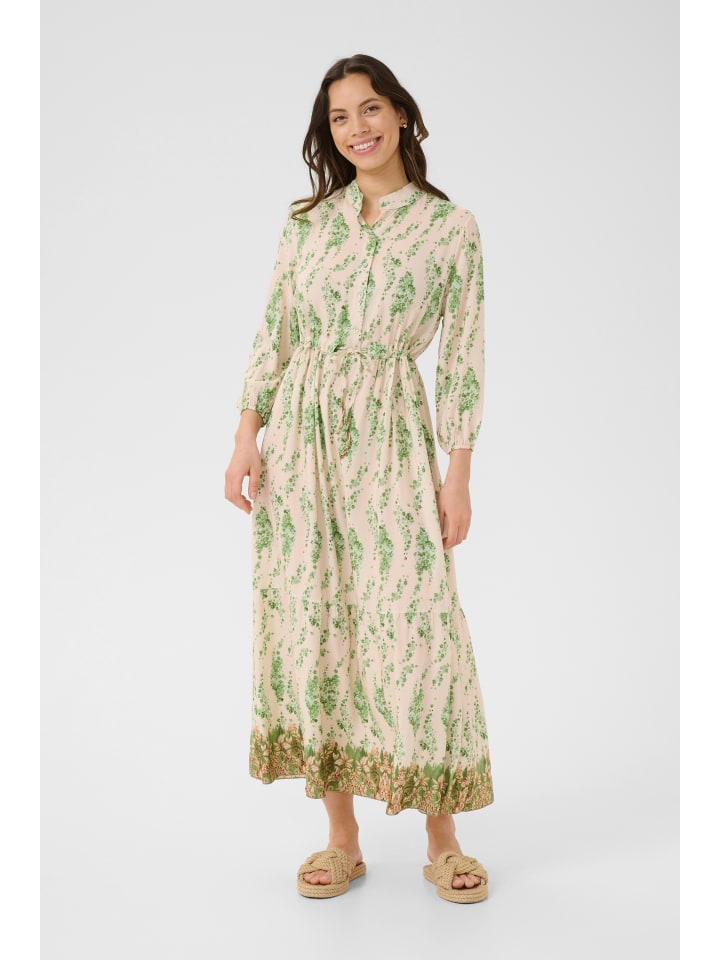 Cream Платье CRAlora А-силуэта светло-зеленого цвета с цветочным принтом
Cream Платье CRAlora А-силуэта светло-зеленого цвета с цветочным принтом