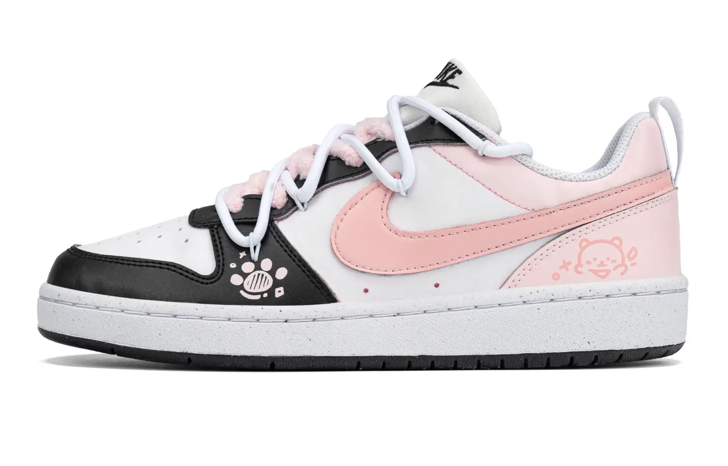 Nike Court Borough Moon Bear Gummies Abrasion Resistant Low top детские скейтбординг кроссовки Black Pink для подростков
Nike Court Borough Moon Bear Gummies Abrasion Resistant Low top детские скейтбординг кроссовки Black Pink для подростков