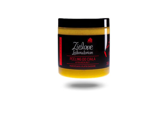 Разглаживающий скраб для тела с морковью и овсянкой, 350 г Zielone Laboratorium
Разглаживающий скраб для тела с морковью и овсянкой, 350 г Zielone Laboratorium