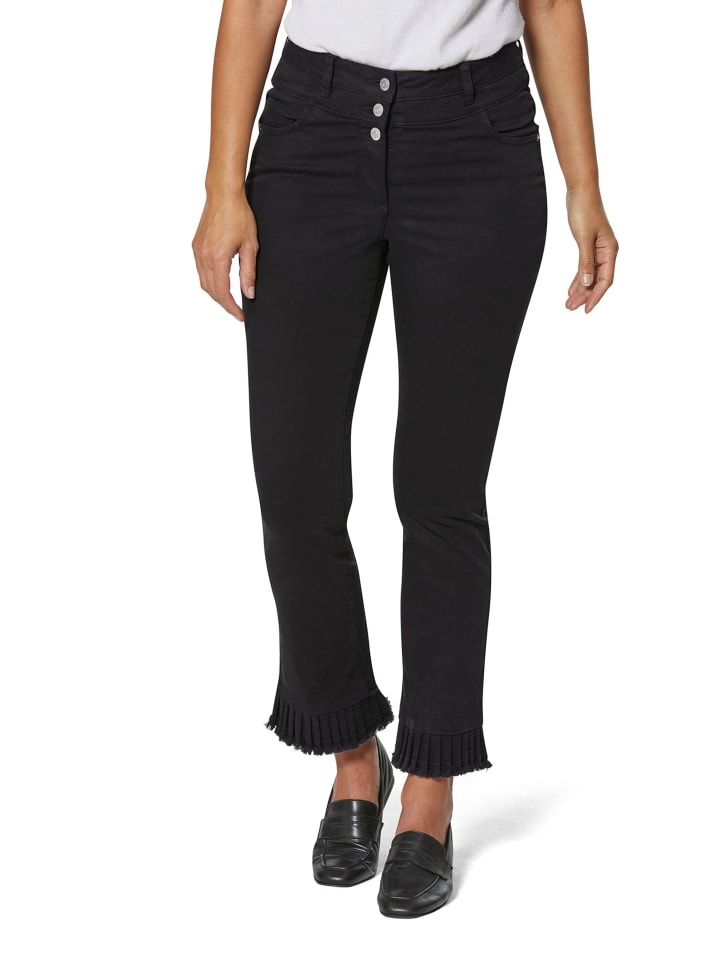 MADELEINE Джинсы с плиссированным низом, черные
MADELEINE Джинсы с плиссированным низом, черные