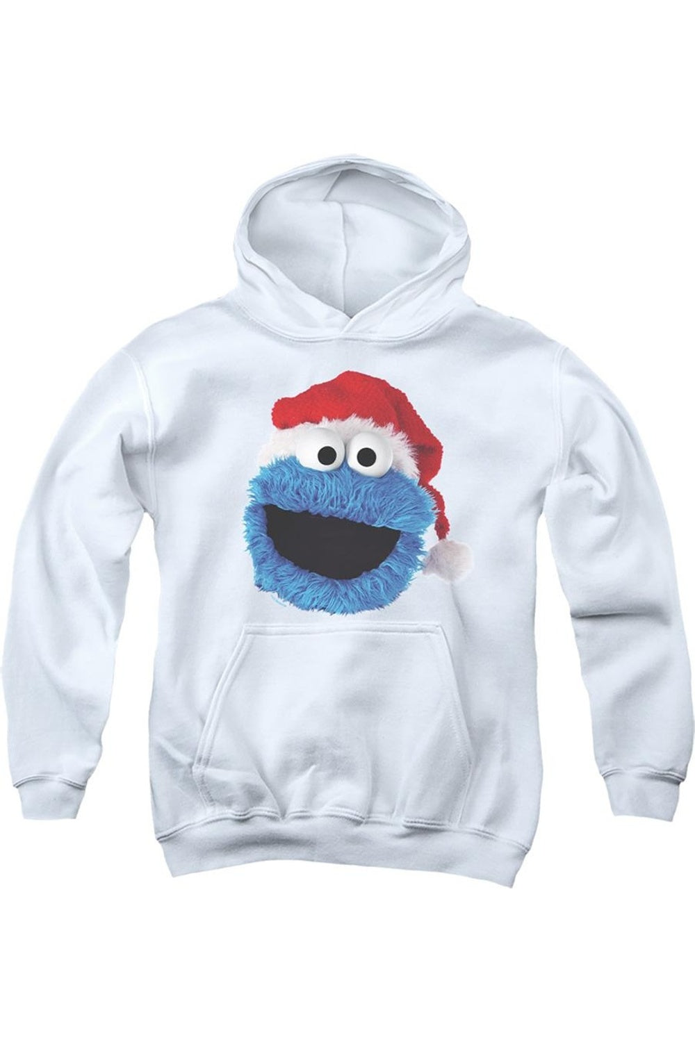 Рождественская толстовка с капюшоном для детей "Печеньковый монстр" из Sesame Street Gildan, белый
Рождественская толстовка с капюшоном для детей "Печеньковый монстр" из Sesame Street Gildan, белый