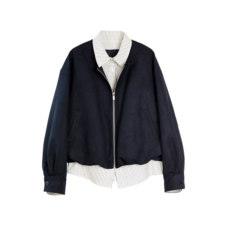 ELLE Куртка женская Navy Blue с воротником-рубашкой, умеренный крой, двухсоставная
ELLE Куртка женская Navy Blue с воротником-рубашкой, умеренный крой, двухсоставная