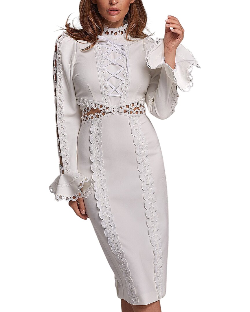 BELLA DESERT Платье миди, белый
BELLA DESERT Платье миди, белый