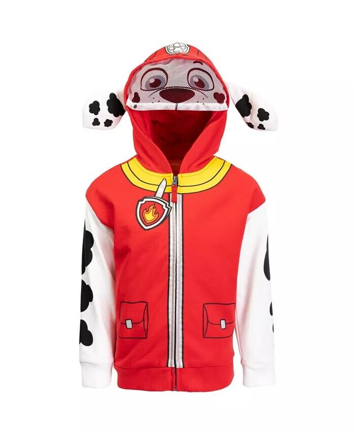 Толстовка с капюшоном Rubble Chase Skye из флиса на молнии для малышей Paw Patrol, красный
Толстовка с капюшоном Rubble Chase Skye из флиса на молнии для малышей Paw Patrol, красный