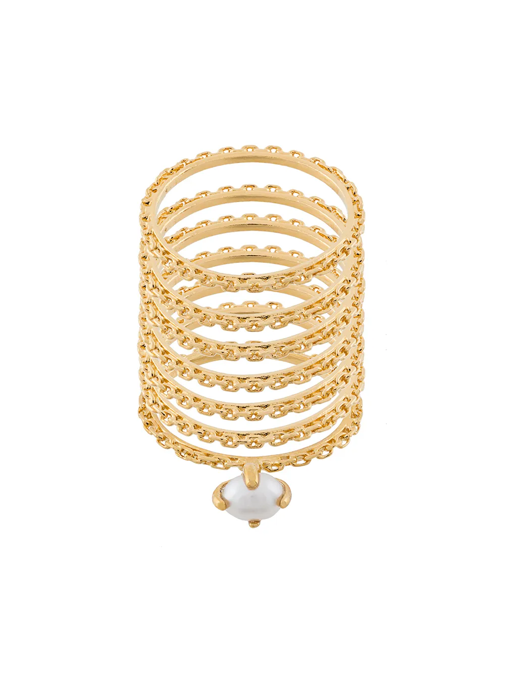 Набор из семи колец 'Curiosities' Wouters & Hendrix, металлик
Набор из семи колец 'Curiosities' Wouters & Hendrix, металлик