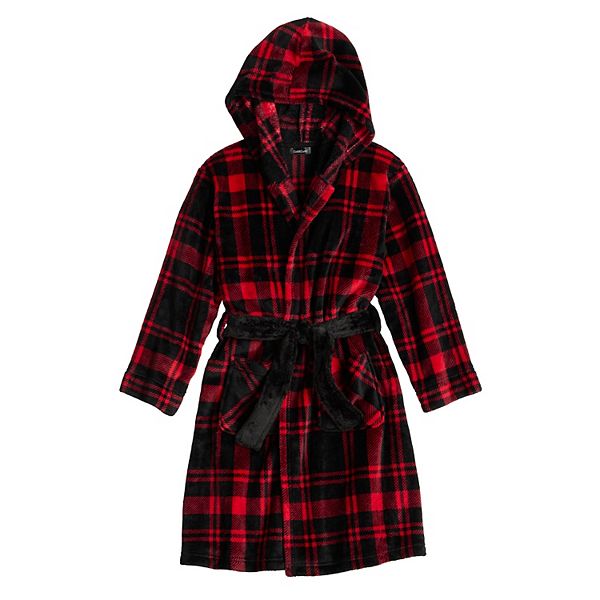 Детский махровый халат с капюшоном для мальчиков 4-14 лет Cuddl Duds, Red Plaid
Детский махровый халат с капюшоном для мальчиков 4-14 лет Cuddl Duds, Red Plaid