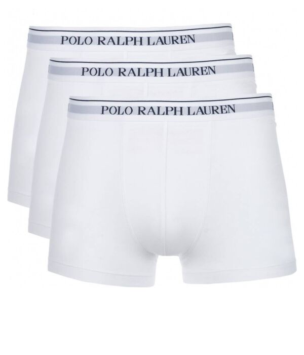 Трусы мужские Polo Ralph Lauren боксеры 3 шт, белый 
Трусы мужские Polo Ralph Lauren боксеры 3 шт, белый