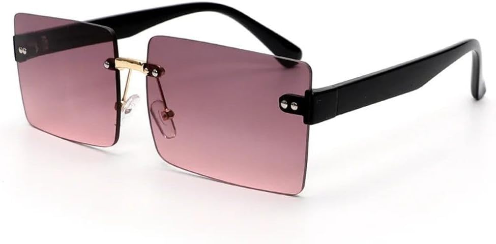 Модные солнцезащитные очки-клипсы без оправы для женщин, стильные прямоугольные солнцезащитные очки для путешествий, ретро-очки с защитой от УФ-излучения UV400 MTZJH, 6
Модные солнцезащитные очки-клипсы без оправы для женщин, стильные прямоугольные солнцезащитные очки для путешествий, ретро-очки с защитой от УФ-излучения UV400 MTZJH, 6