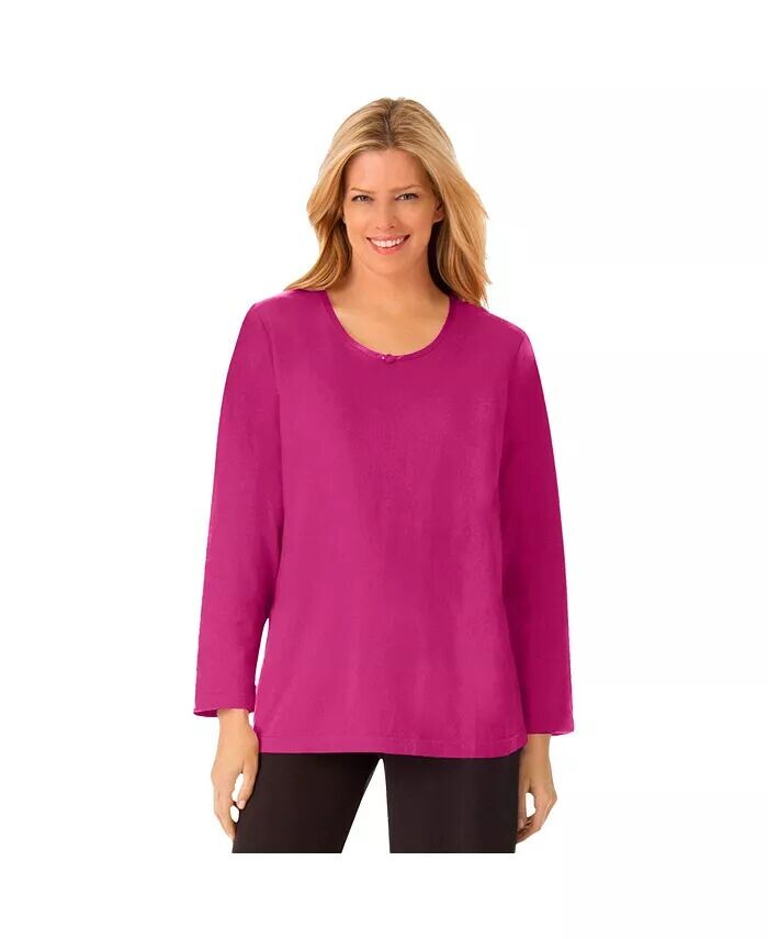 Футболка для сна с атласной отделкой больших размеров Dreams & Co., розовый
Футболка для сна с атласной отделкой больших размеров Dreams & Co., розовый