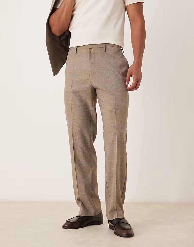 Прямые брюки цвета гальки Asos Design
Прямые брюки цвета гальки Asos Design