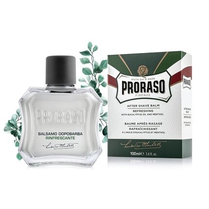 Proraso Бальзам после бритья для мужчин, освежающий и тонизирующий увлажняющий крем с ментолом и эвкалиптовым маслом, 3,4 жидких унции, Jimmy Choo
Proraso Бальзам после бритья для мужчин, освежающий и тонизирующий увлажняющий крем с ментолом и эвкалиптовым маслом, 3,4 жидких унции, Jimmy Choo