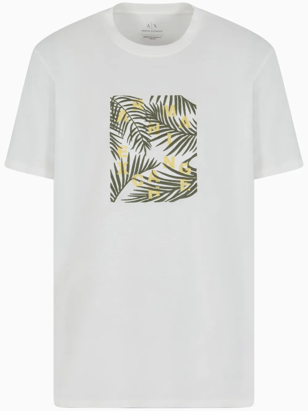 Футболка с вышитым логотипом Armani Exchange, белый
Футболка с вышитым логотипом Armani Exchange, белый