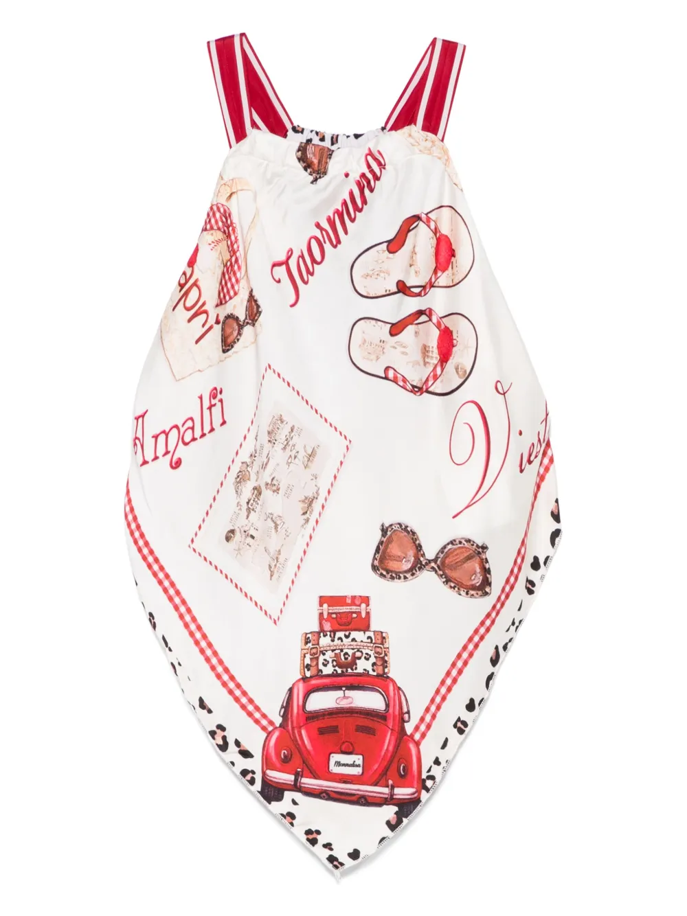 Топ с принтом Monnalisa, белый
Топ с принтом Monnalisa, белый