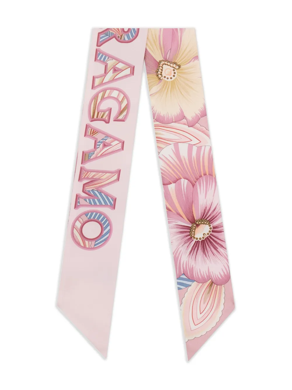 Шелковый шарф с принтом Brezza Ferragamo, розовый
Шелковый шарф с принтом Brezza Ferragamo, розовый