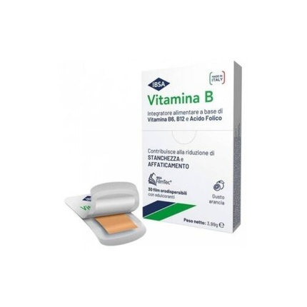 Витаминная добавка B 30 оральных пленок Ibsa Farmaceutici
Витаминная добавка B 30 оральных пленок Ibsa Farmaceutici