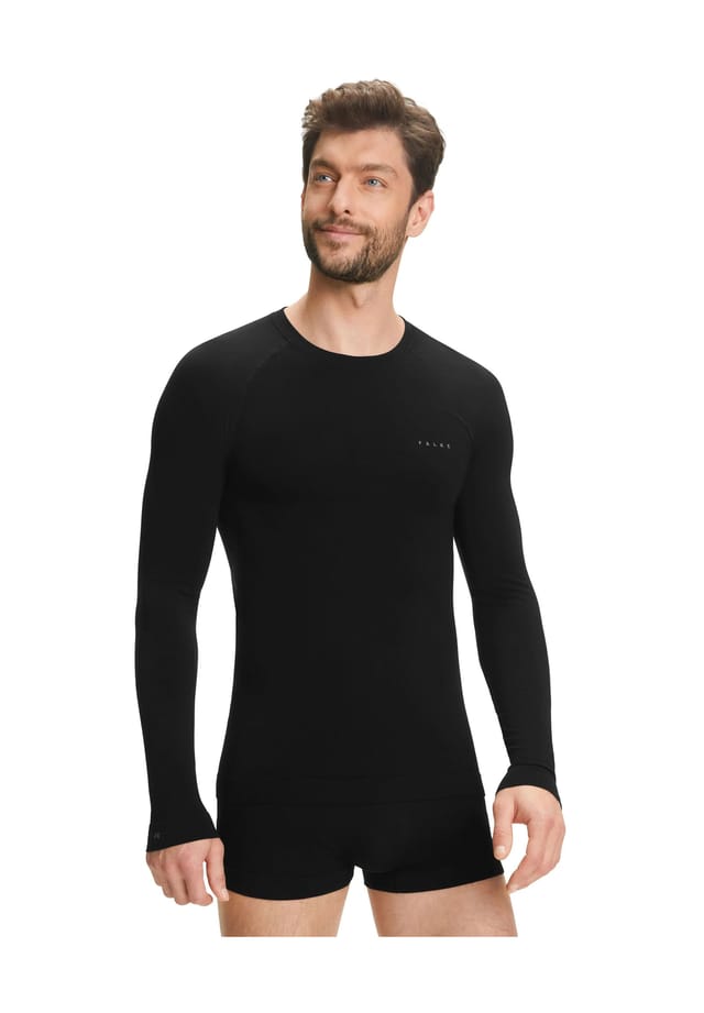 Майка "wool-tech light" согревающая препятствующая появлению запаха Falke, черный 
Майка "wool-tech light" согревающая препятствующая появлению запаха Falke, черный