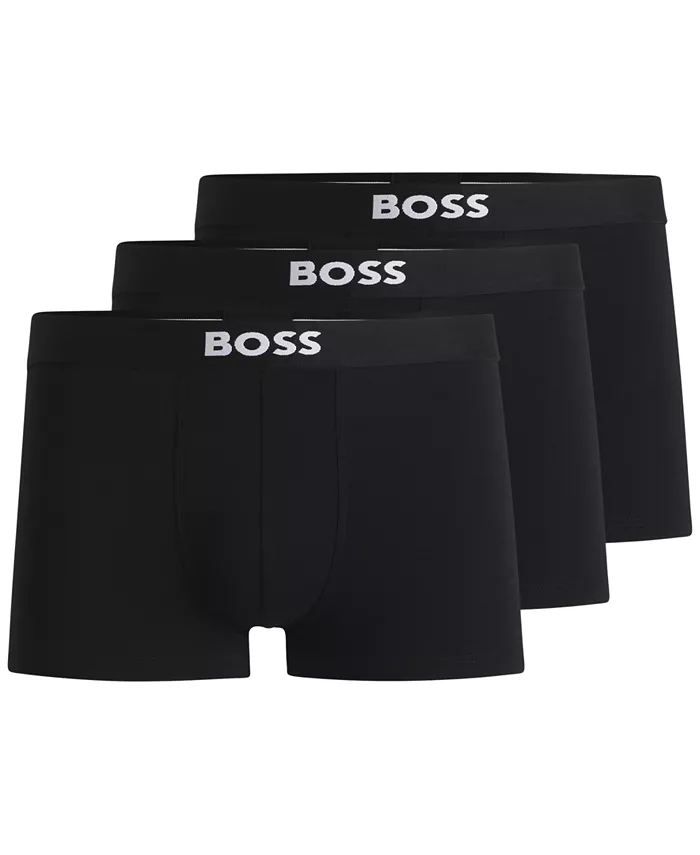Мужские трусы с логотипом Icon, 3 шт Hugo Boss, черный
Мужские трусы с логотипом Icon, 3 шт Hugo Boss, черный