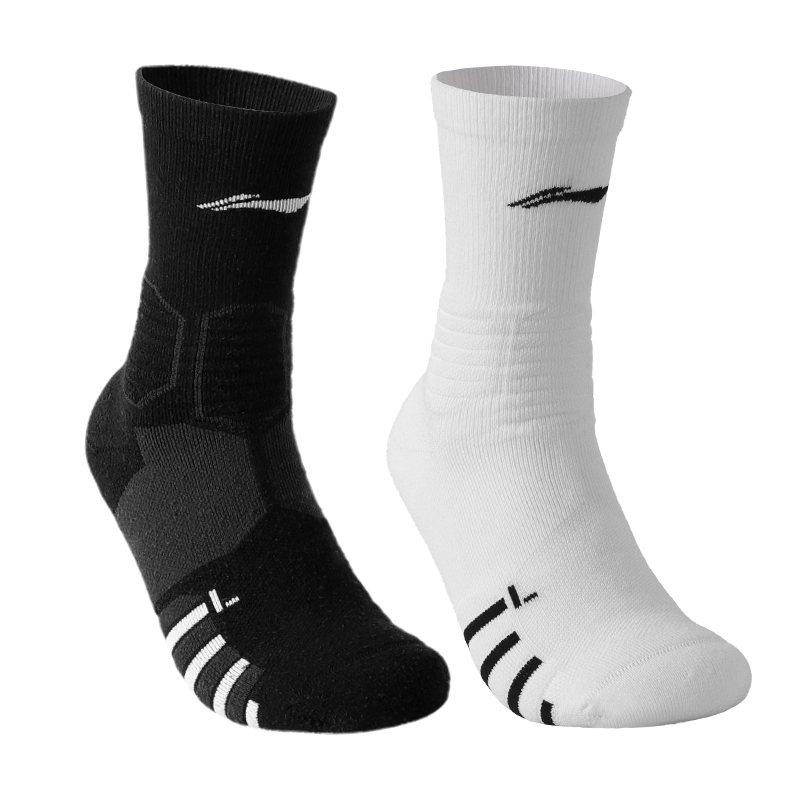 LINING Антибактериальные и дезодорирующие беговые повседневные носки до колена Unisex Black White Combo Set
LINING Антибактериальные и дезодорирующие беговые повседневные носки до колена Unisex Black White Combo Set