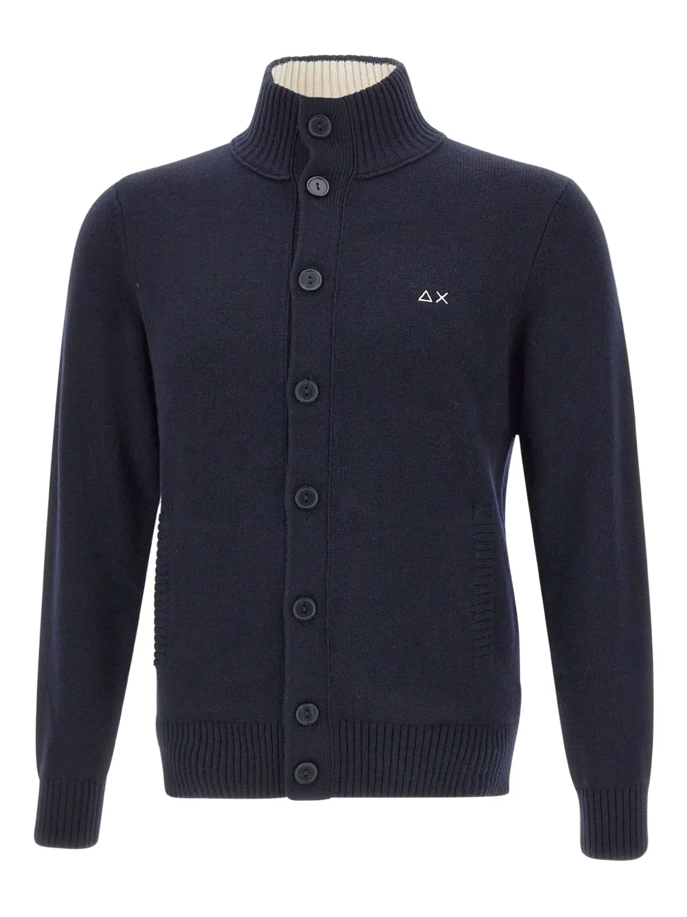 Кардиган с высоким воротом и застежкой на пуговицы Sun68, синий
Кардиган с высоким воротом и застежкой на пуговицы Sun68, синий