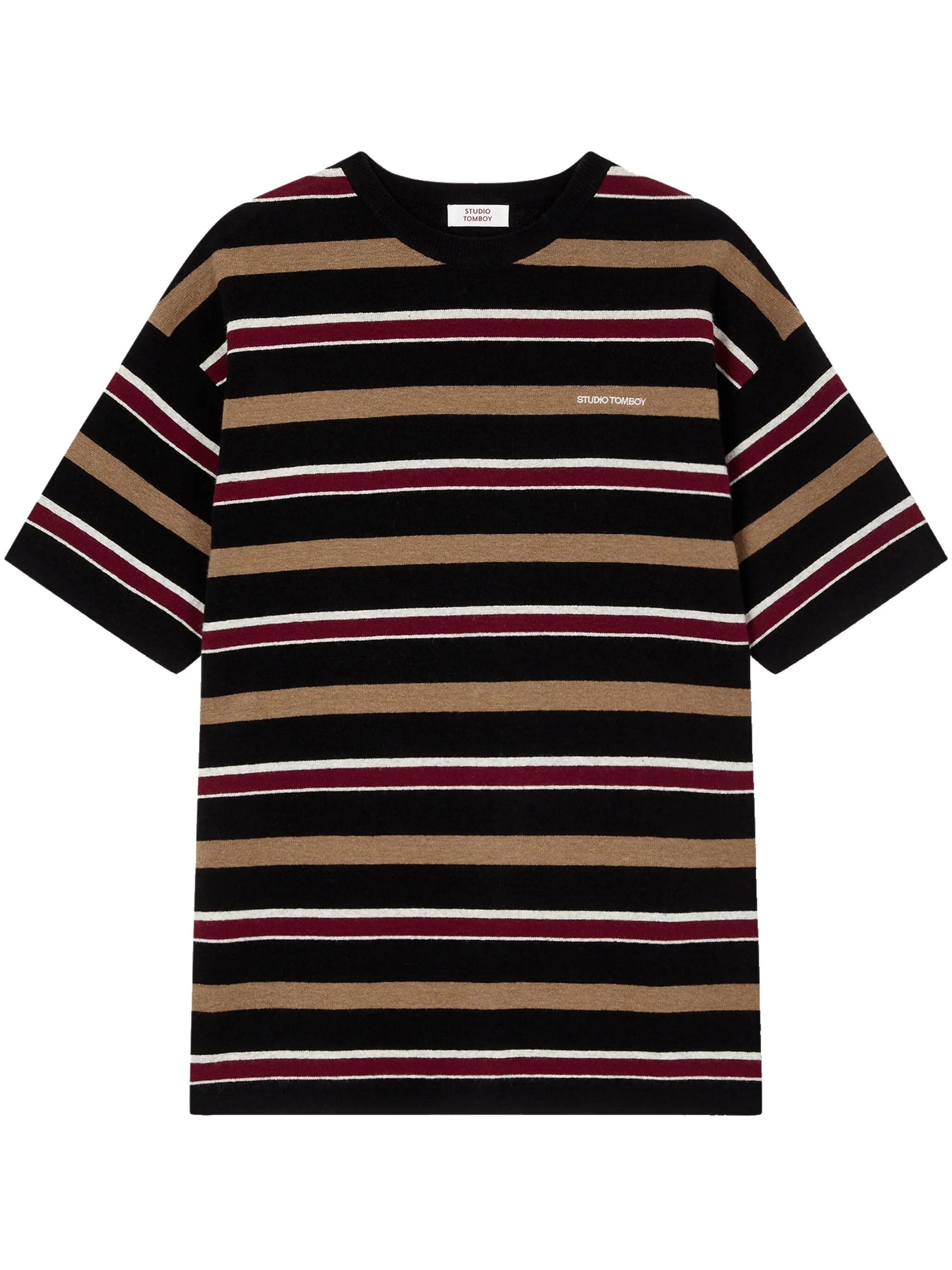 Футболка в полоску Tomboy, черный
Футболка в полоску Tomboy, черный