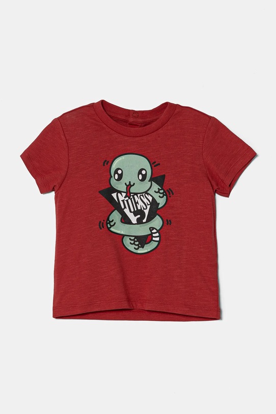 Детская хлопковая футболка Guess, красный
Детская хлопковая футболка Guess, красный