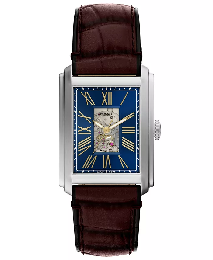 Мужские часы Carraway Automatic с коричневым крокодиловым ремешком, 30mm Fossil
Мужские часы Carraway Automatic с коричневым крокодиловым ремешком, 30mm Fossil