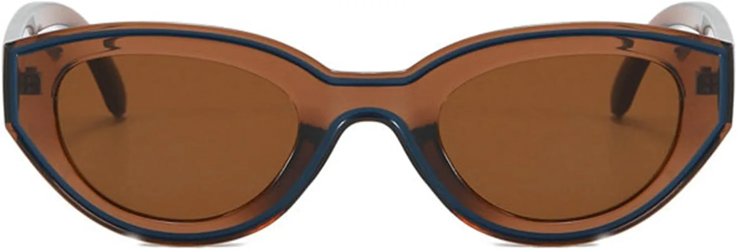 Солнцезащитные очки Helena Y2K Punk Cat Eye для женщин, 2025 год, роскошные, модные, овальные, черные, для вечеринок, с защитой от УФ-излучения UV400, C5
Солнцезащитные очки Helena Y2K Punk Cat Eye для женщин, 2025 год, роскошные, модные, овальные, черные, для вечеринок, с защитой от УФ-излучения UV400, C5