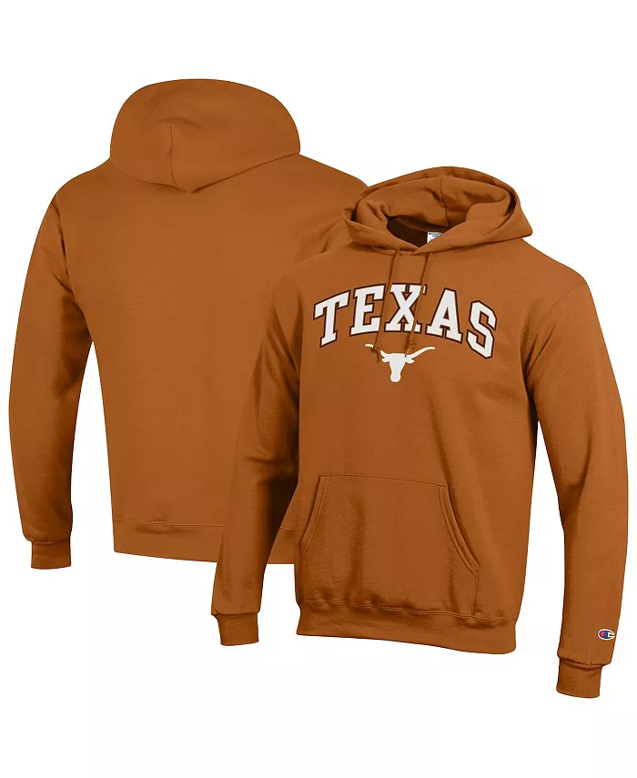Мужская толстовка с капюшоном Texas Orange Texas Longhorns Arch Over Logo Champion
Мужская толстовка с капюшоном Texas Orange Texas Longhorns Arch Over Logo Champion