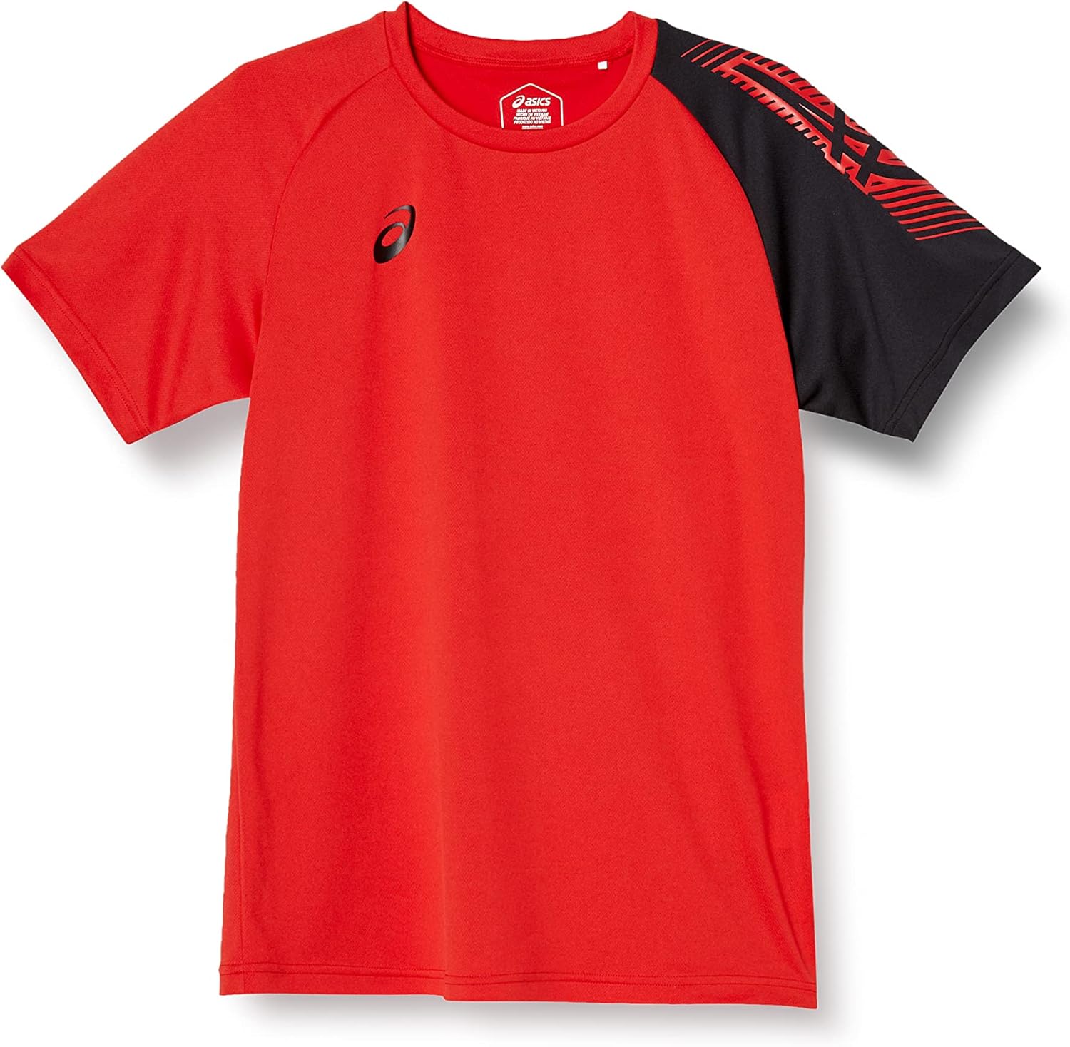 Мужская тренировочная футболка Asics 2031D931, с коротким рукавом, быстросохнущая, красный
Мужская тренировочная футболка Asics 2031D931, с коротким рукавом, быстросохнущая, красный