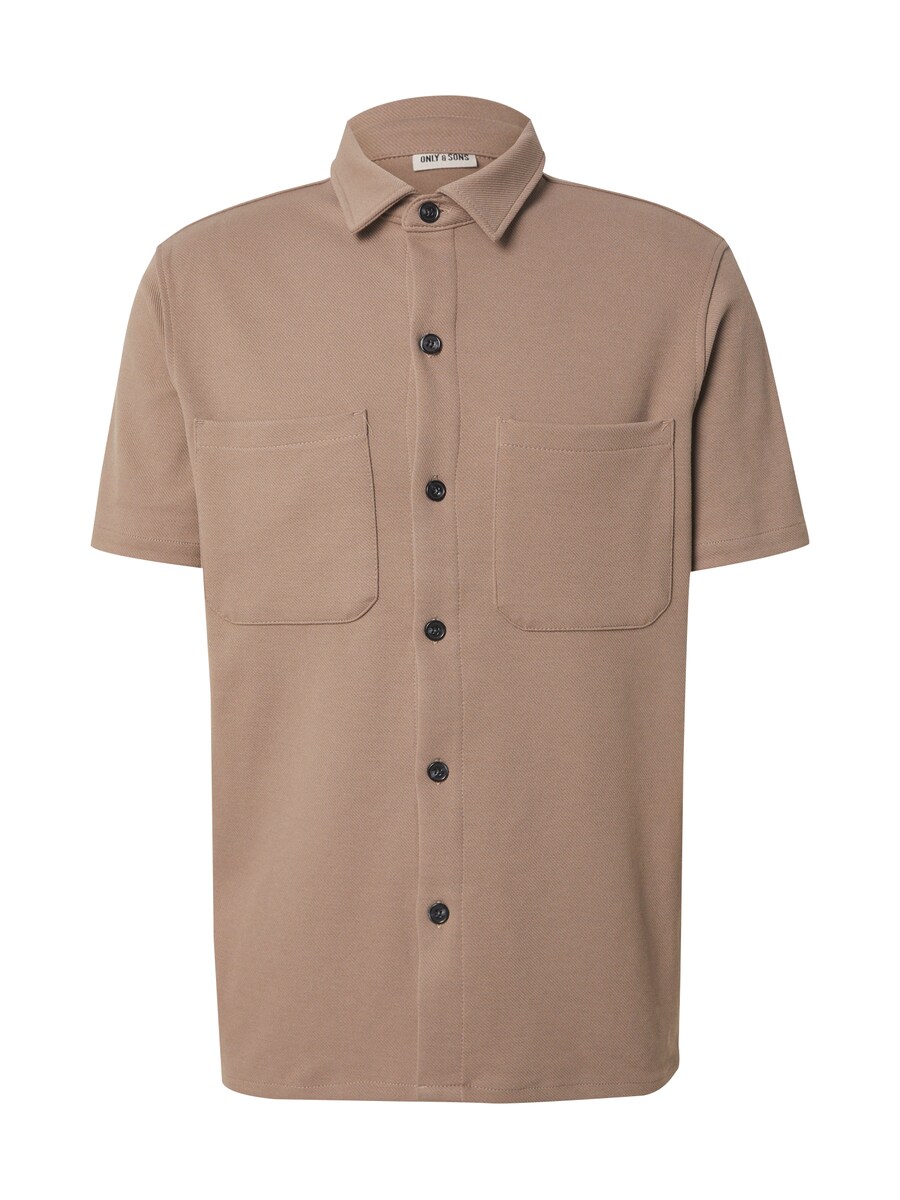 Рубашка на пуговицах классического кроя Only & Sons ONSNew Kodyl, светло-коричневый
Рубашка на пуговицах классического кроя Only & Sons ONSNew Kodyl, светло-коричневый
