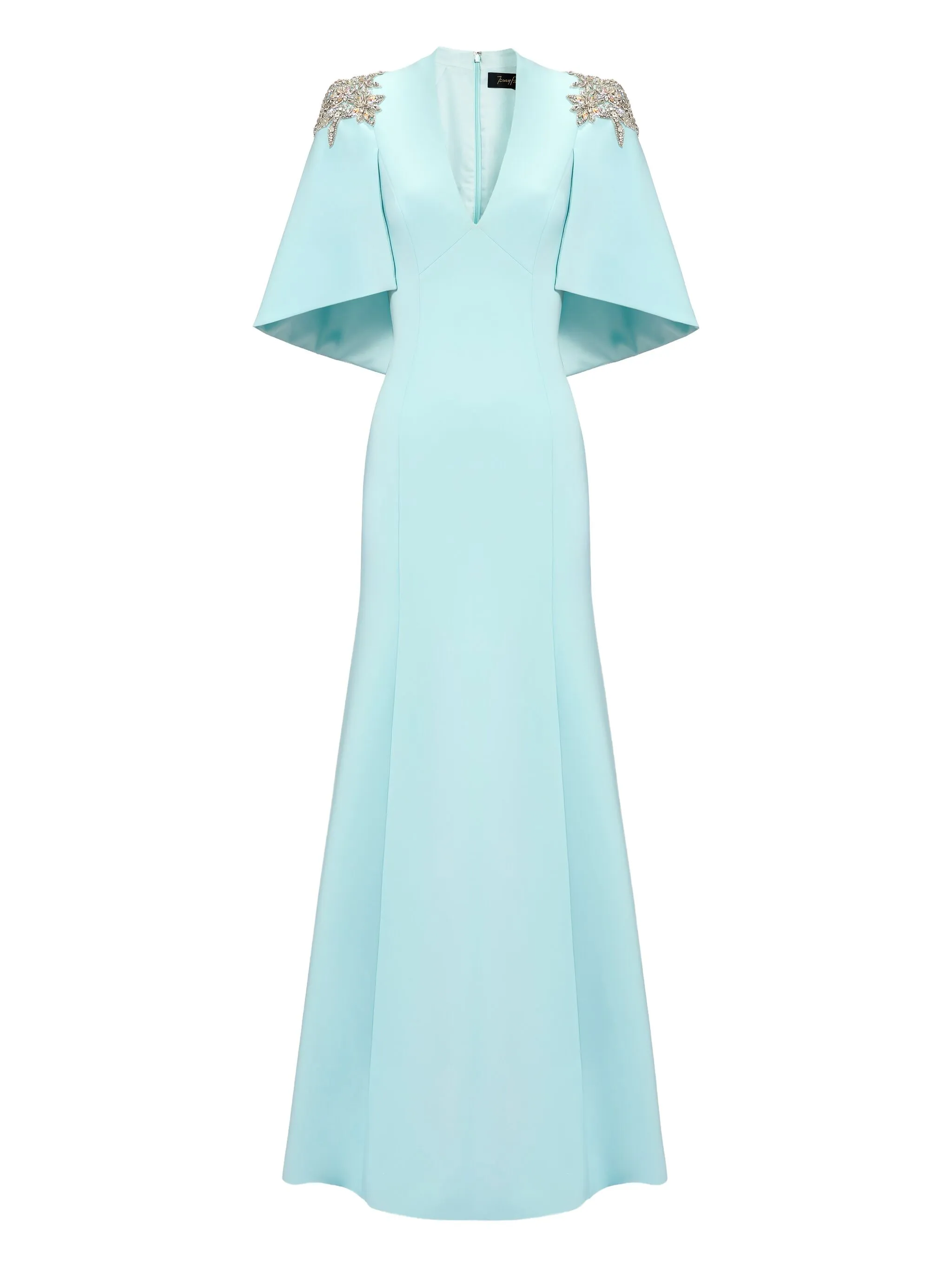 Платье макси со стразами Jenny Packham, синий
Платье макси со стразами Jenny Packham, синий