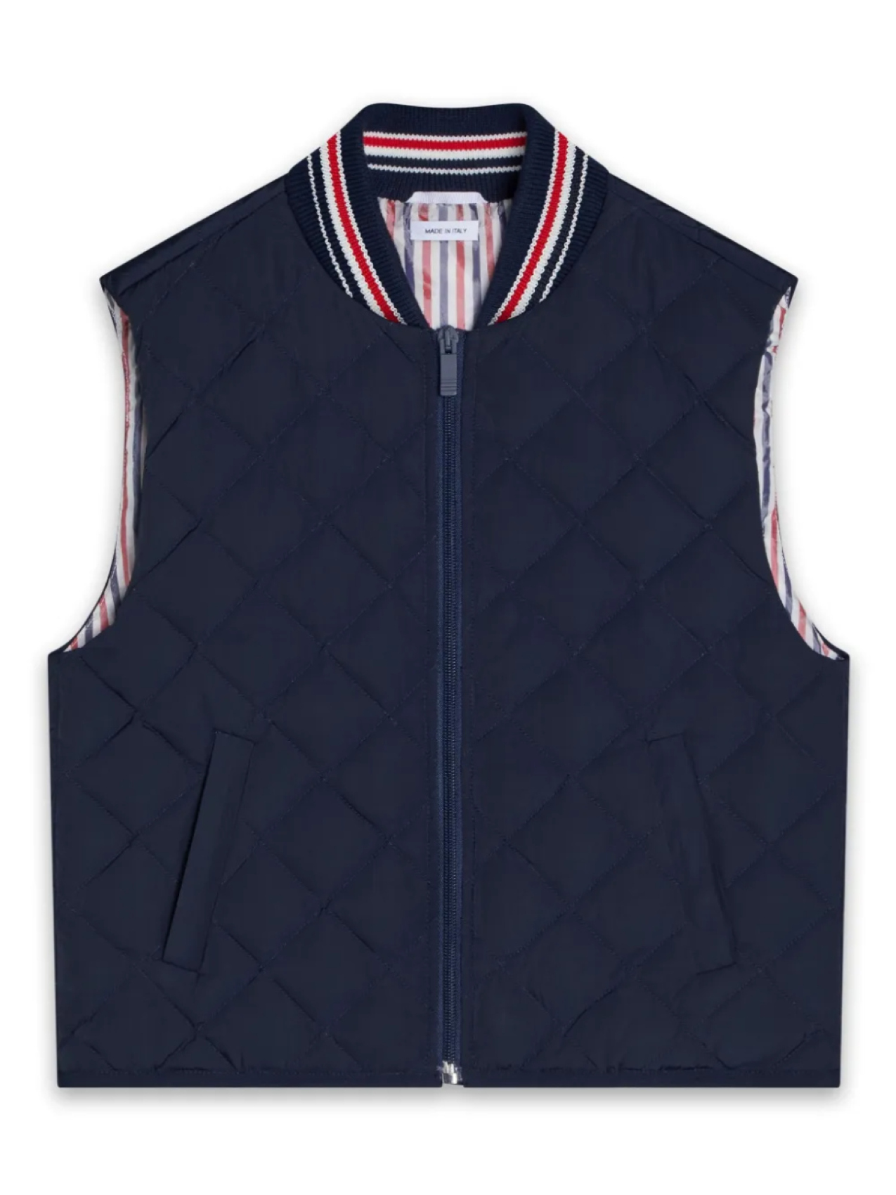 Стеганый жилет Thom Browne Kids, синий
Стеганый жилет Thom Browne Kids, синий