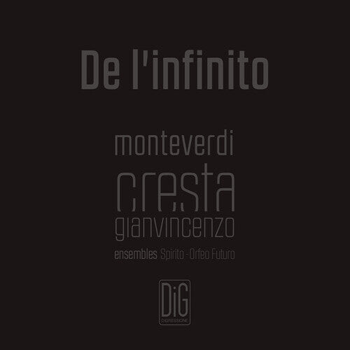 CD диск Cresta / Ensemble Spirito / Abbrescia: De L'infinito
CD диск Cresta / Ensemble Spirito / Abbrescia: De L'infinito