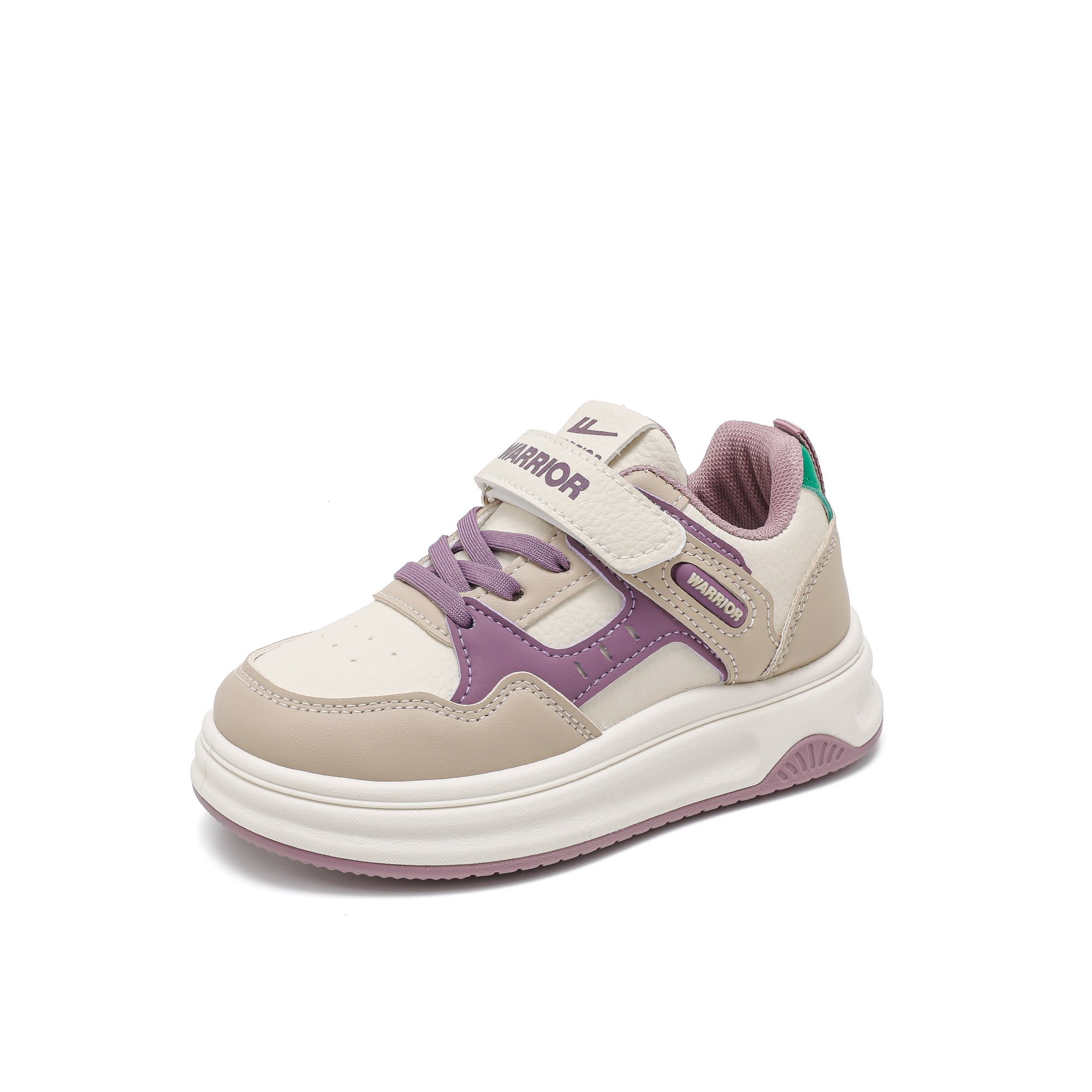 Детские кроссовки для ходьбы. Амортизация, износостойкость. Детская обувь для повседневной жизни. WARRIOR, бежевый/фиолетовый
Детские кроссовки для ходьбы. Амортизация, износостойкость. Детская обувь для повседневной жизни. WARRIOR, бежевый/фиолетовый