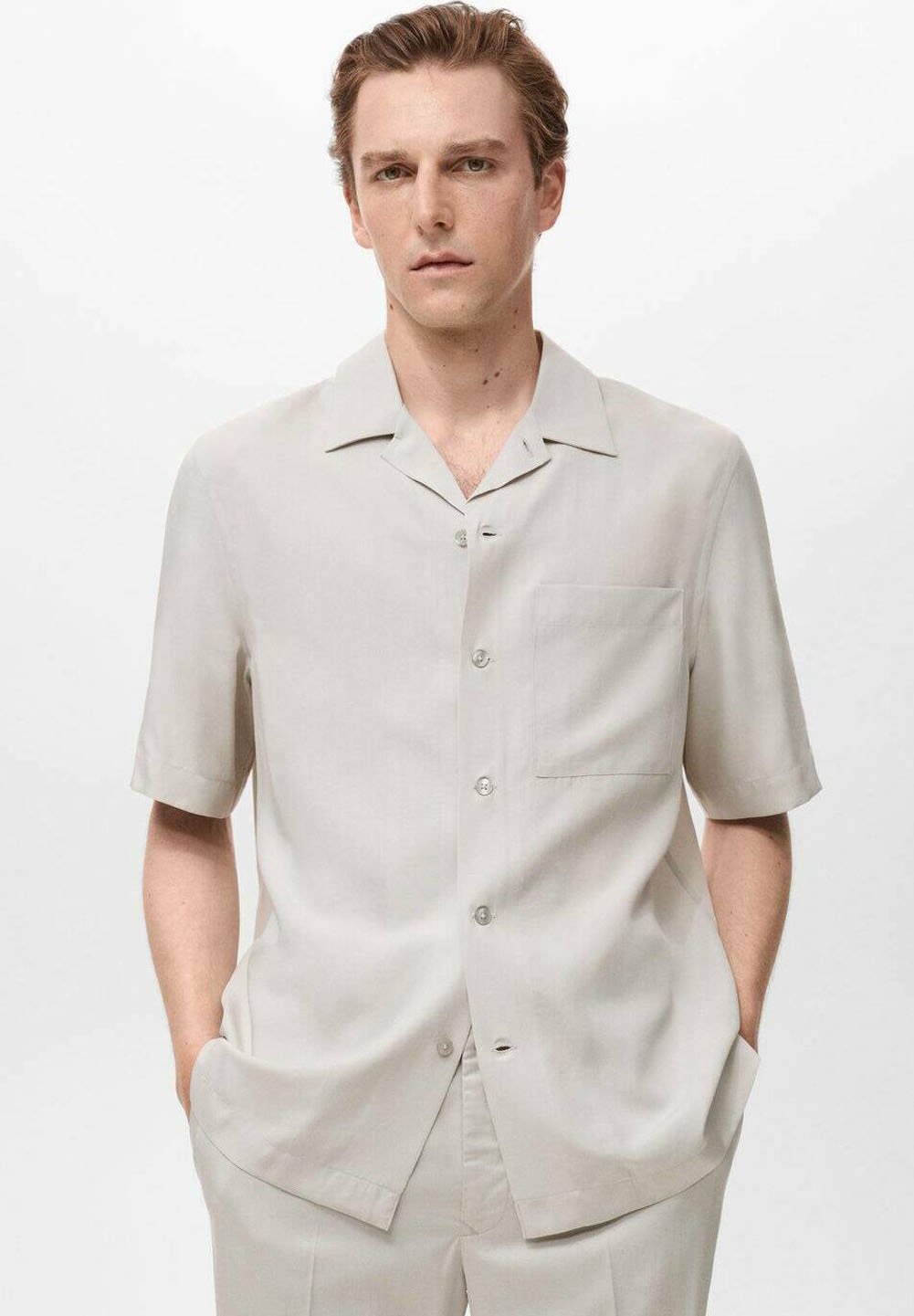 Рубашка Mango, серый
Рубашка Mango, серый